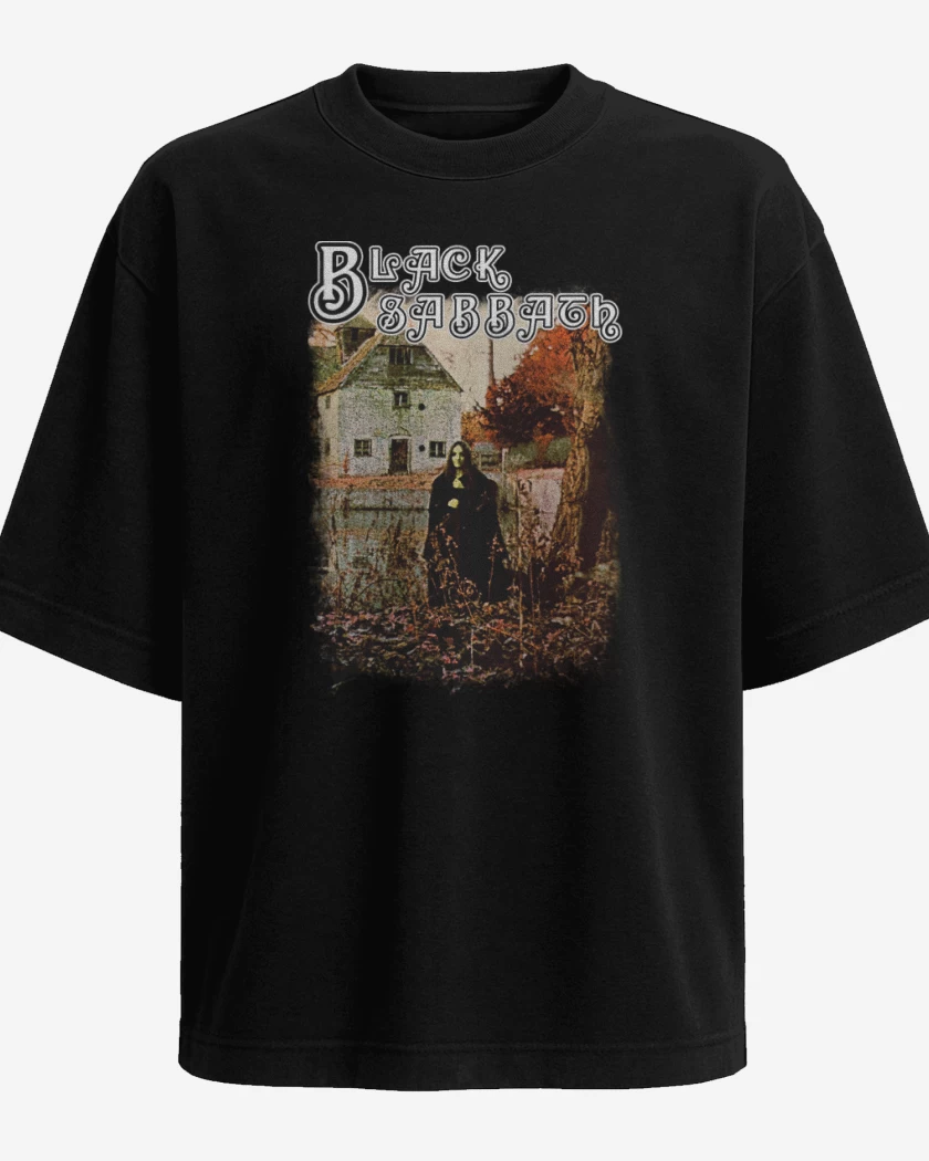 Polera Oversize Black Sabbath ST