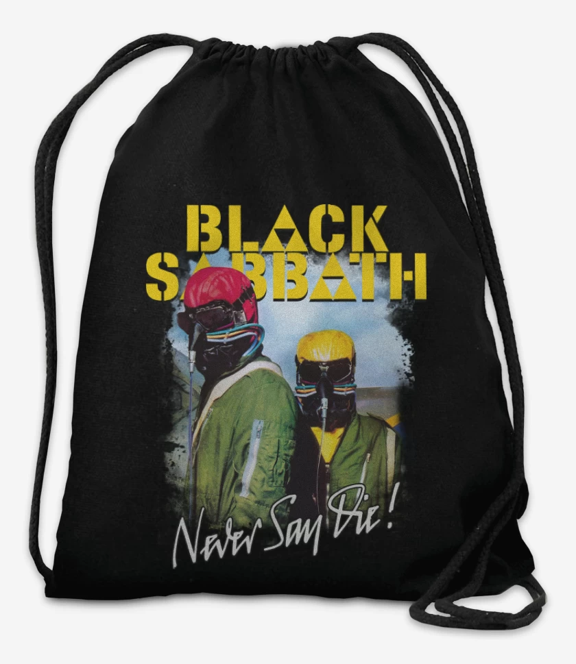 Mochila Negro de Never Say Die