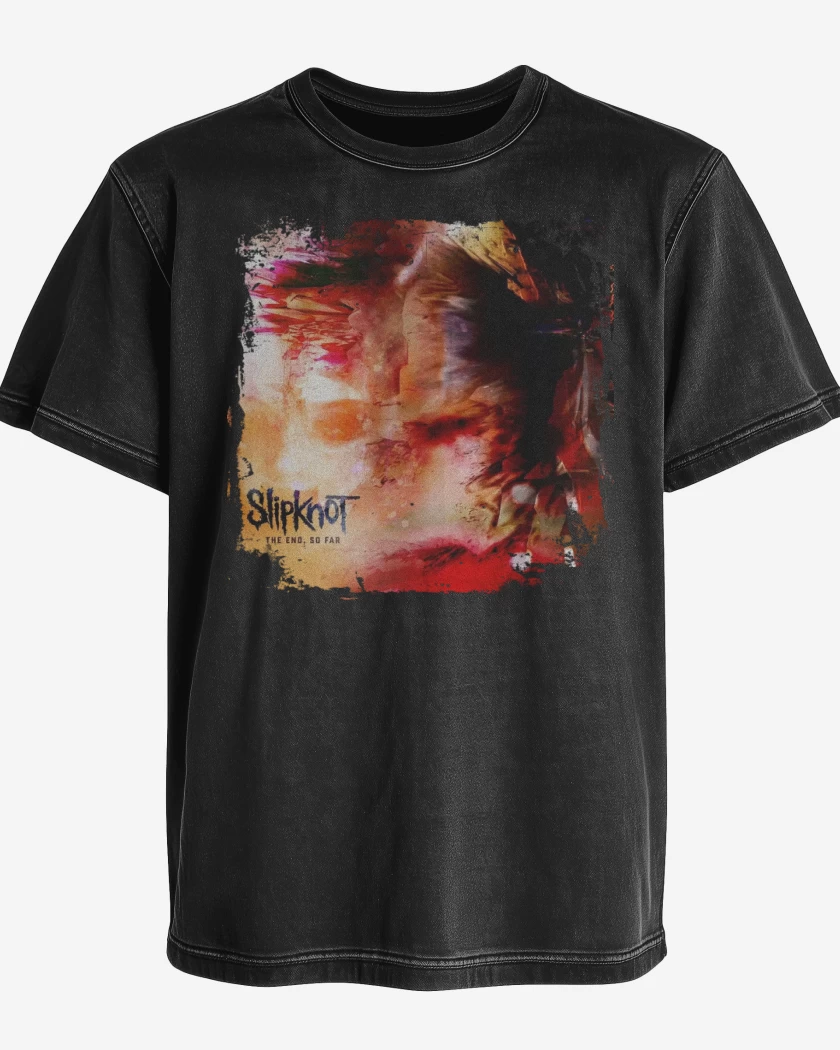 Polera desgastada Slipknot The End So Far