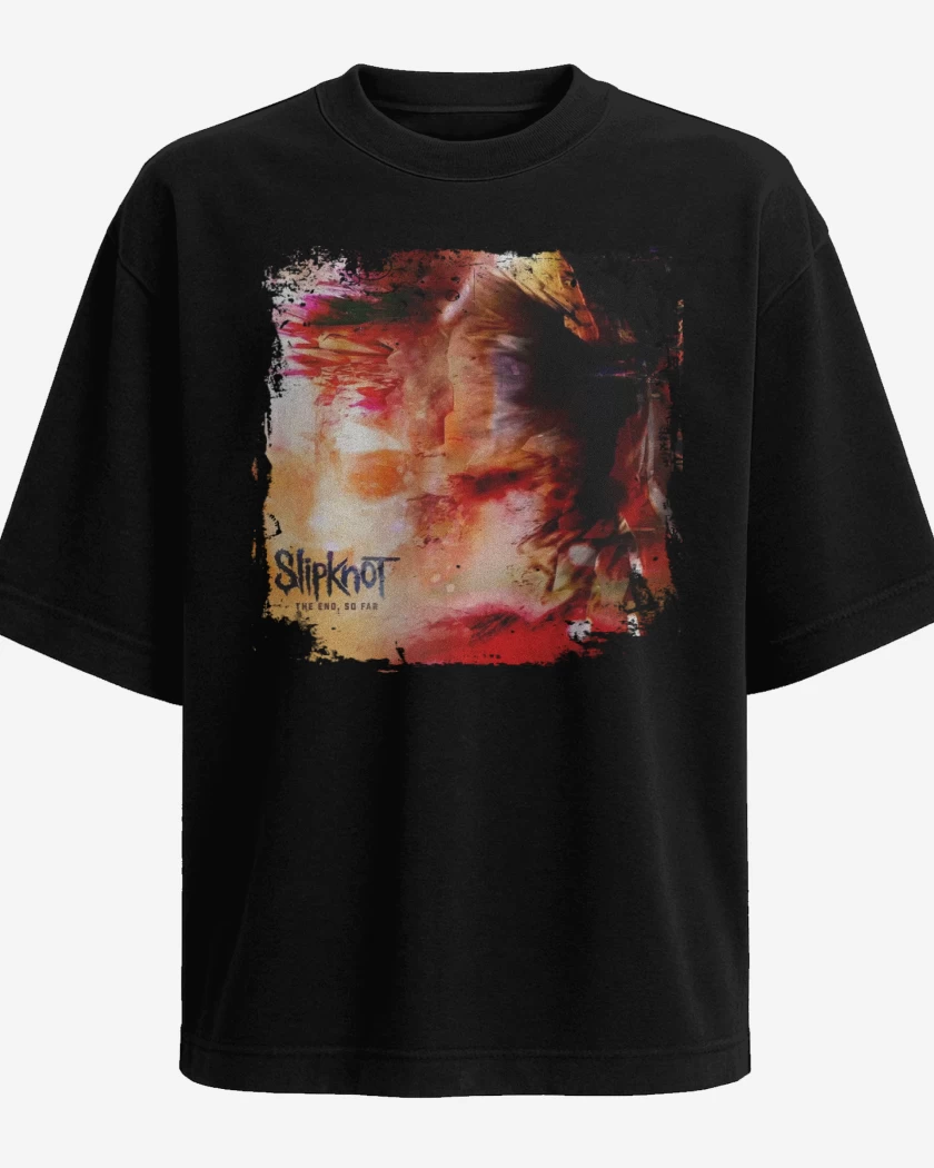 Polera Oversize Slipknot The End So Far