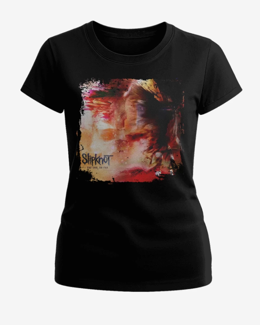 Polera de Mujer Negro de Slipknot The End So Far