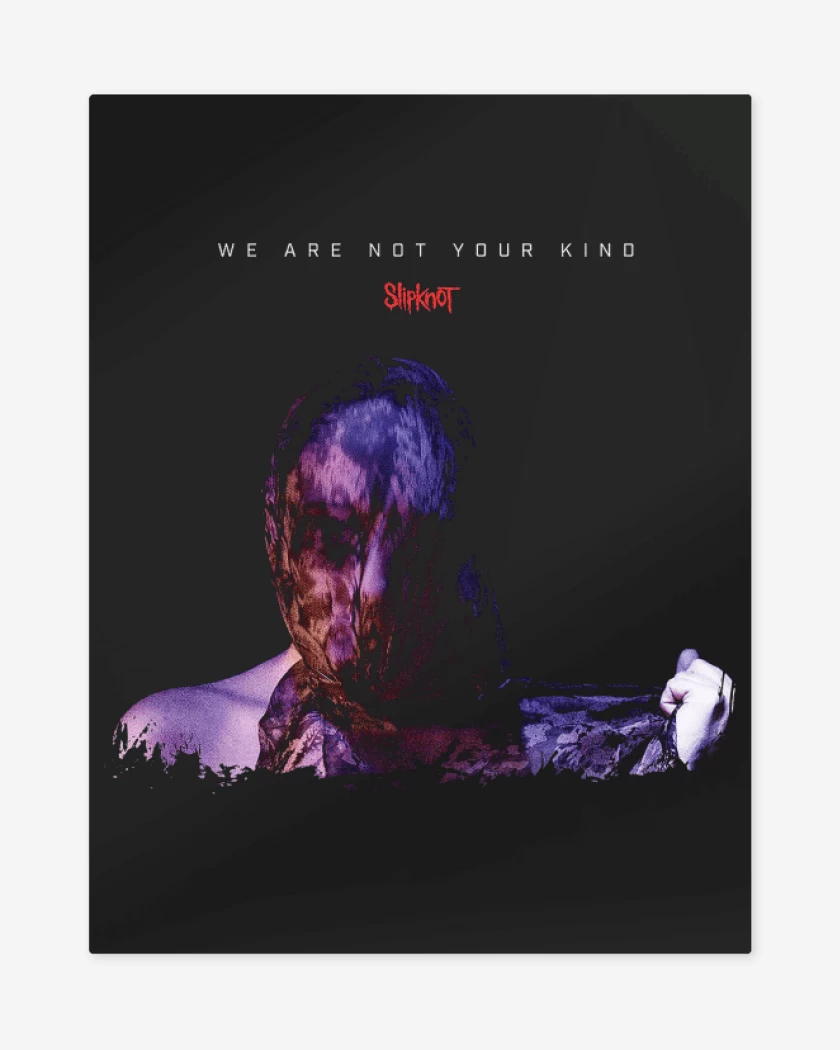 Print metalico Slipknot We Are Not Your Kind