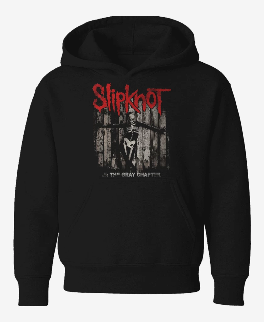 Poleron de niño Negro de Slipknot The Gray Chapter