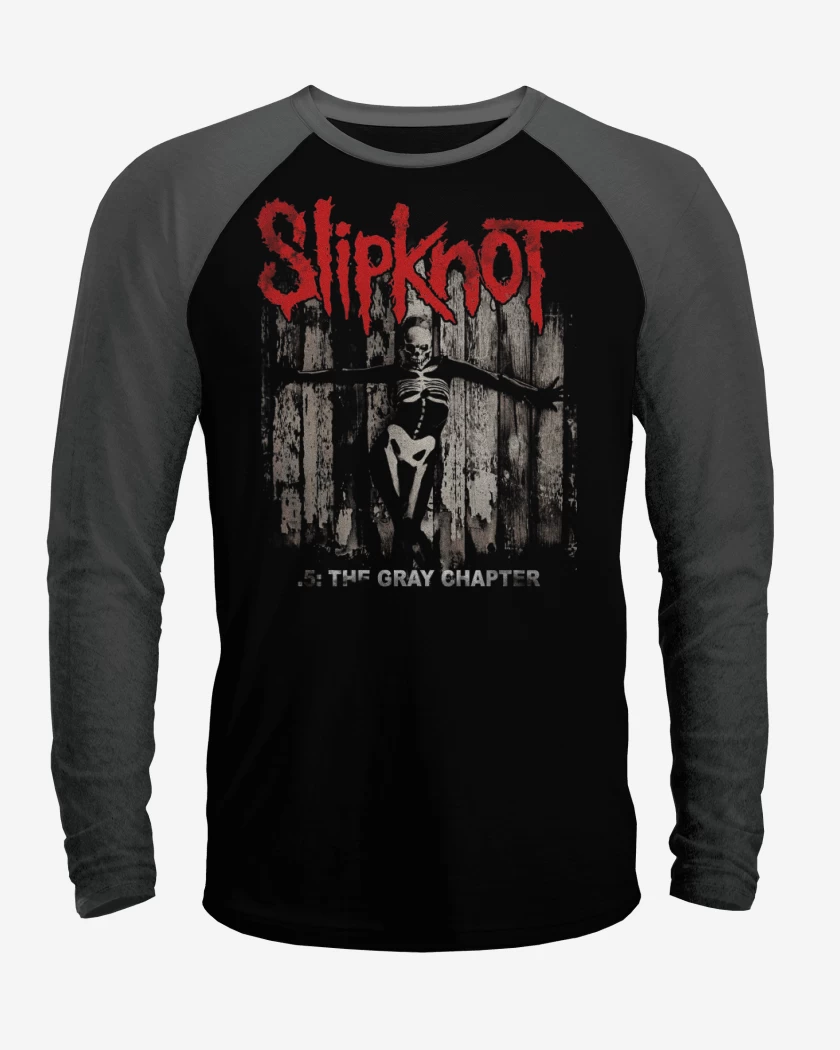 Polera Raglan Slipknot The Gray Chapter