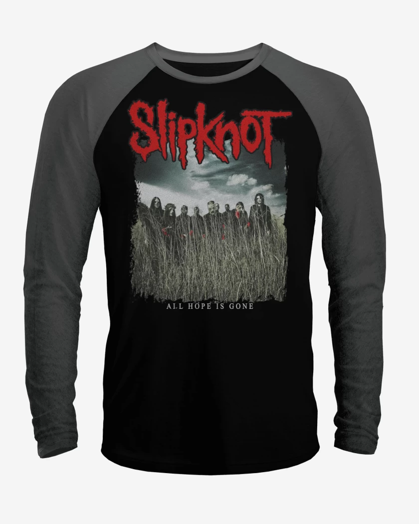 Polera Raglan Slipknot All Hope Is Gone