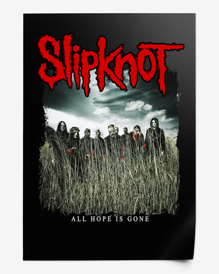 Print Slipknot All Hope Is Gone