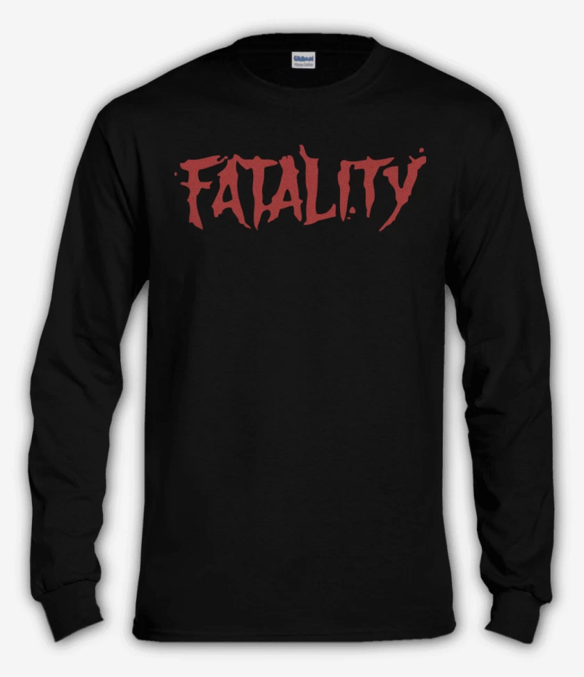 Polera manga larga Negro de Fatality