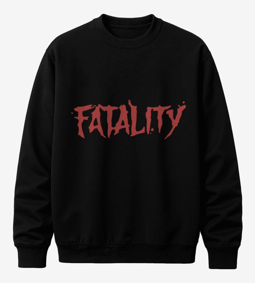 Poleron polo Negro de Fatality