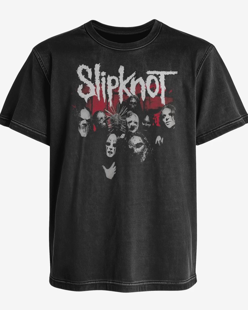 Polera desgastada Slipknot Vol 3