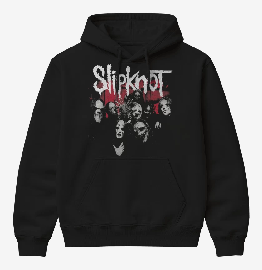 Poleron Canguro básico Negro de Slipknot Vol 3