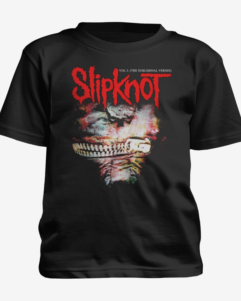 Polera de niño Negro de Slipknot The Subliminal Verses