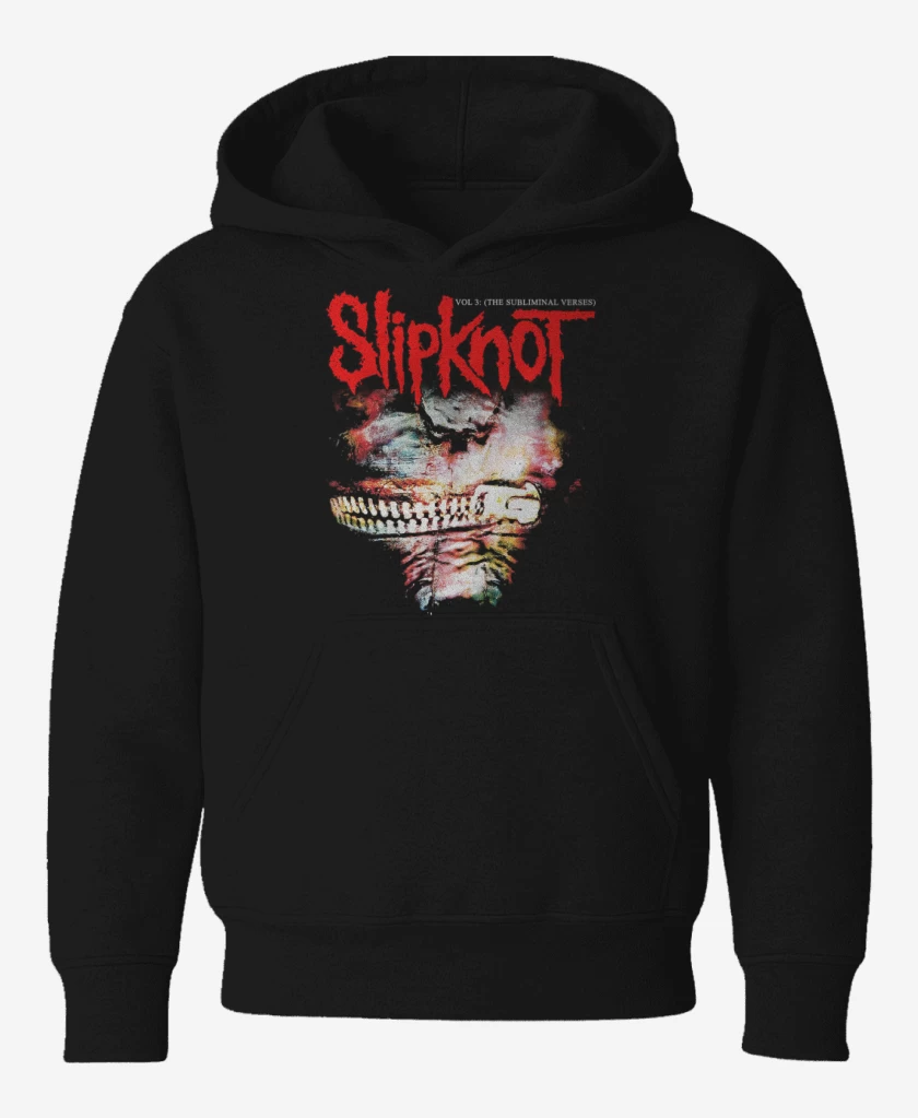 Poleron de niño Negro de Slipknot The Subliminal Verses