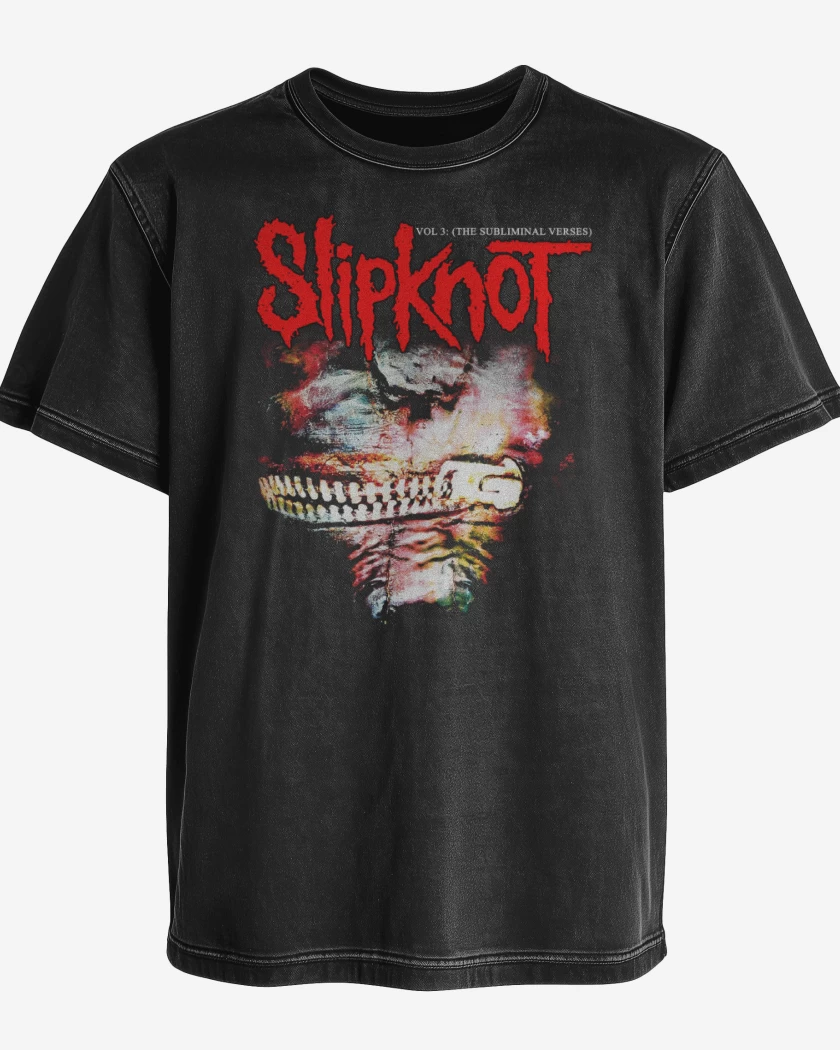 Polera desgastada Slipknot The Subliminal Verses