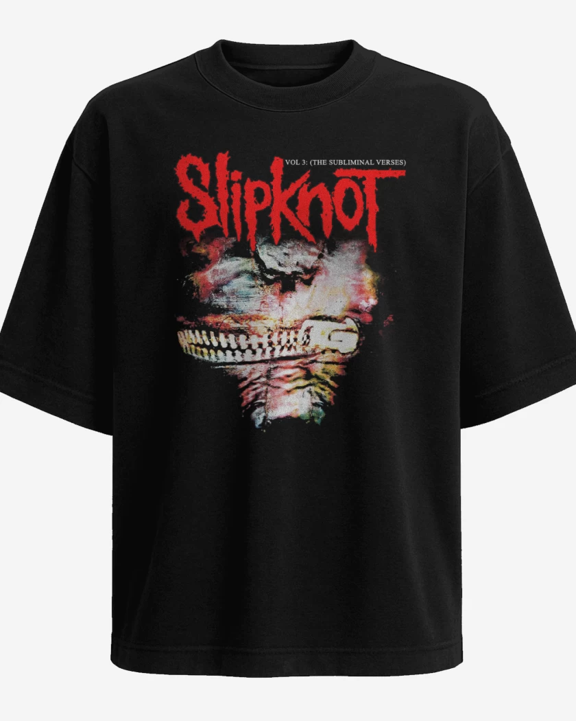 Polera Oversize Slipknot The Subliminal Verses