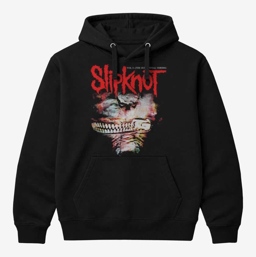 Polerón Canguro Negro de Slipknot The Subliminal Verses