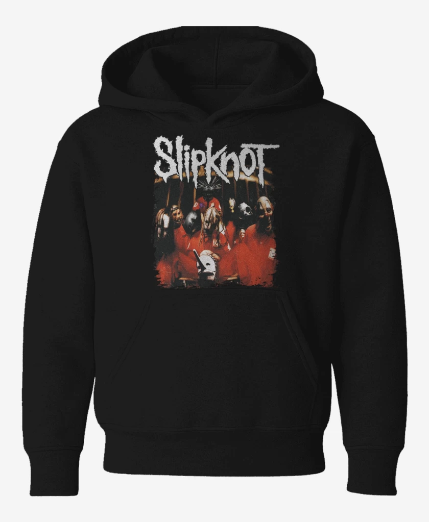 Poleron de niño Negro de Slipknot ST