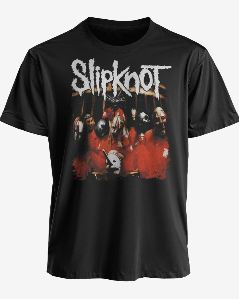 Polera premium Negro de Slipknot ST