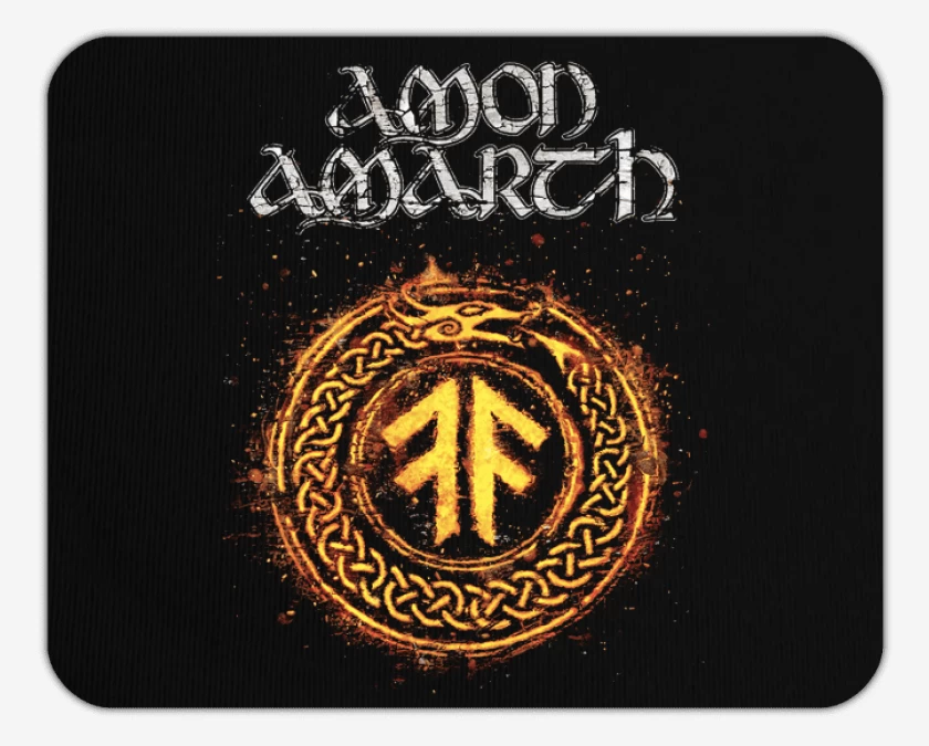 Mousepad Negro de Amon Amarth