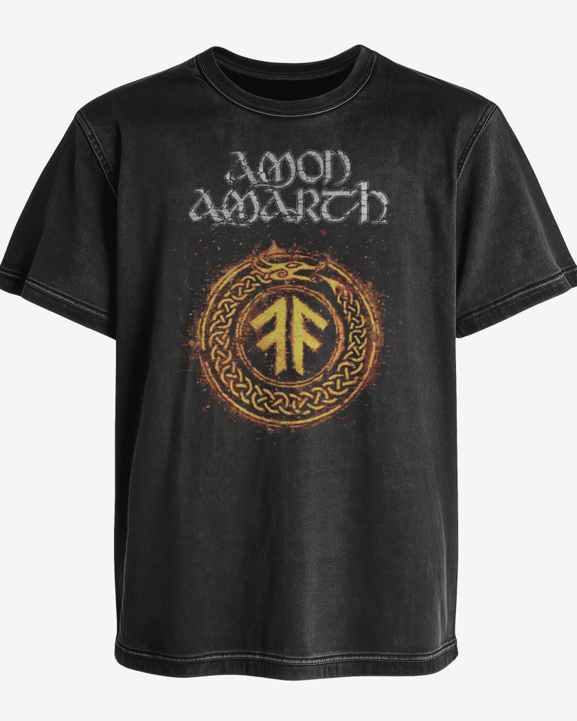 Polera desgastada Amon Amarth