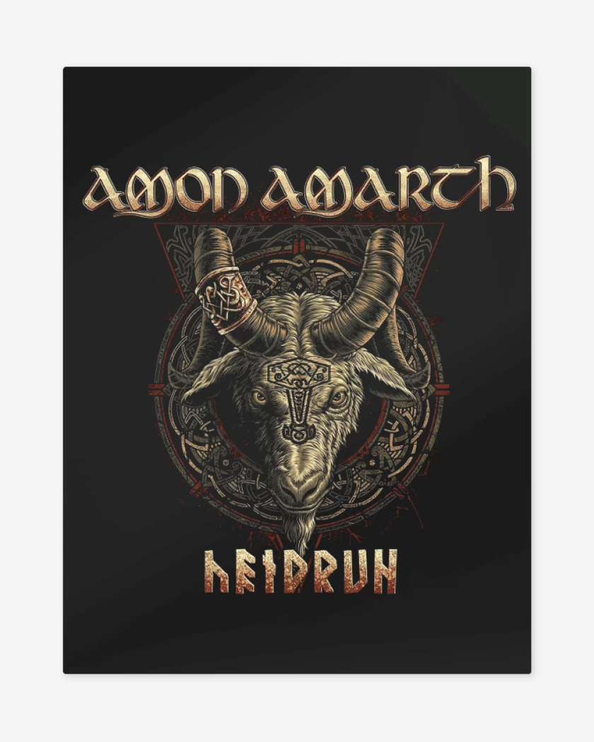 Print metalico Negro de Heidrun