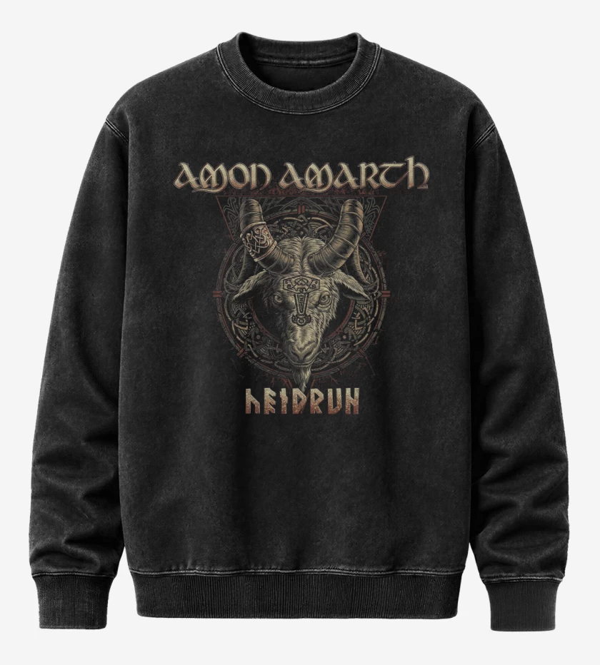 Poleron Polo Acid Wash Negro de Heidrun