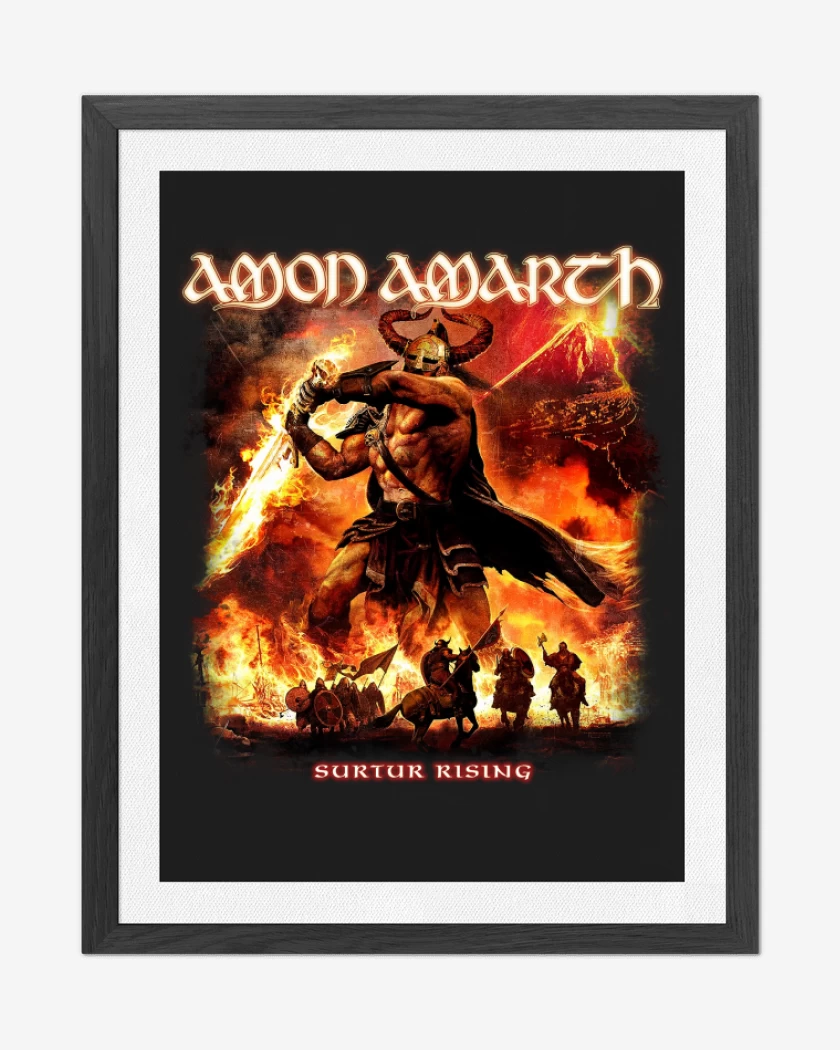 Cuadro decorativo Negro de Surtur Rising