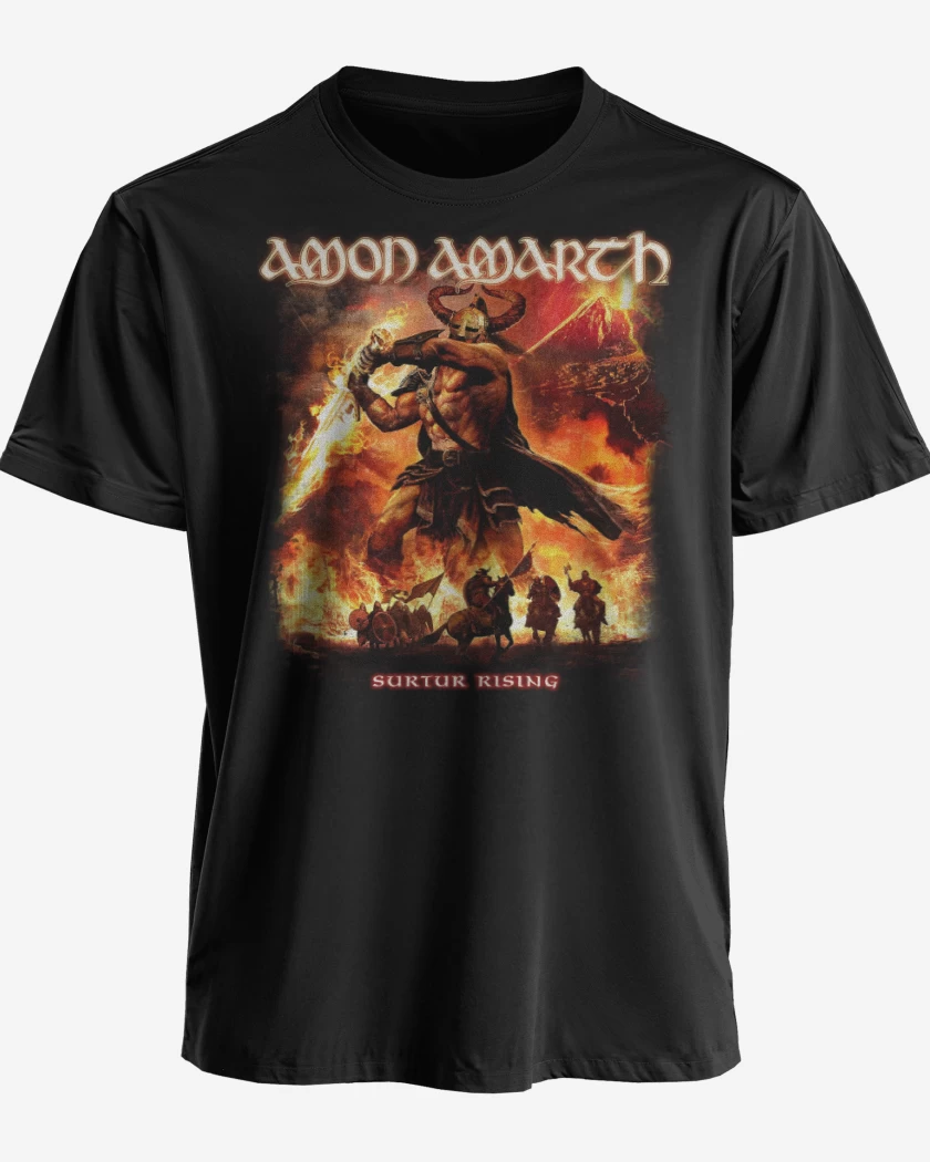 Polera premium Negro de Surtur Rising