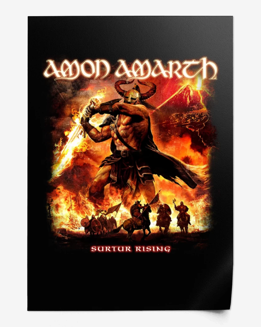 Print Negro de Surtur Rising