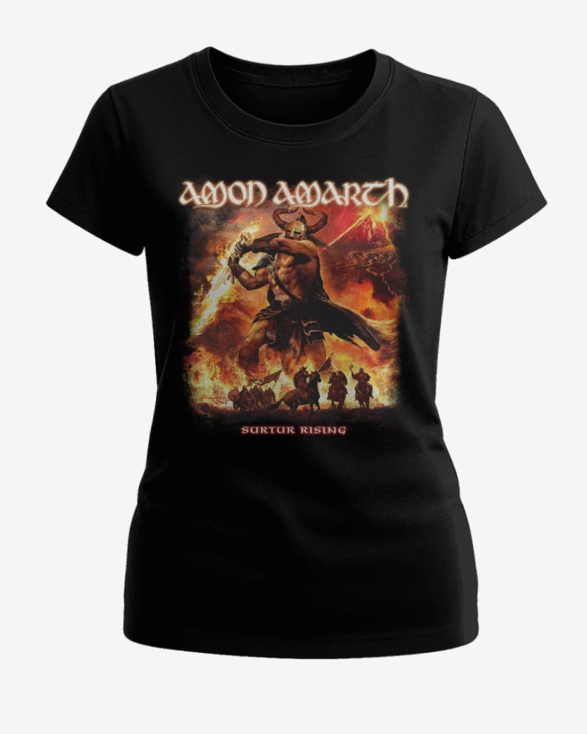 Polera de Mujer Negro de Surtur Rising