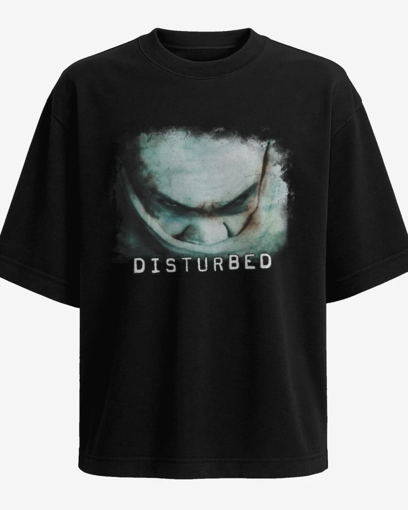Polera Oversize Negro de The Sickness
