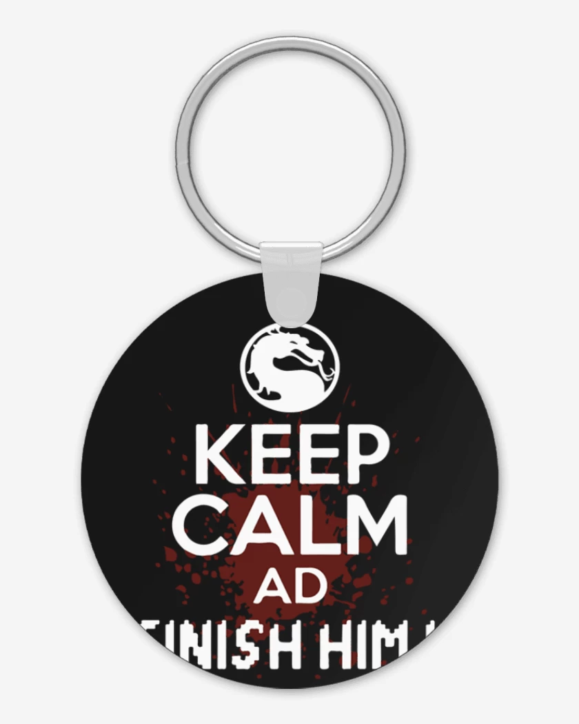 Llavero Negro de Finish him