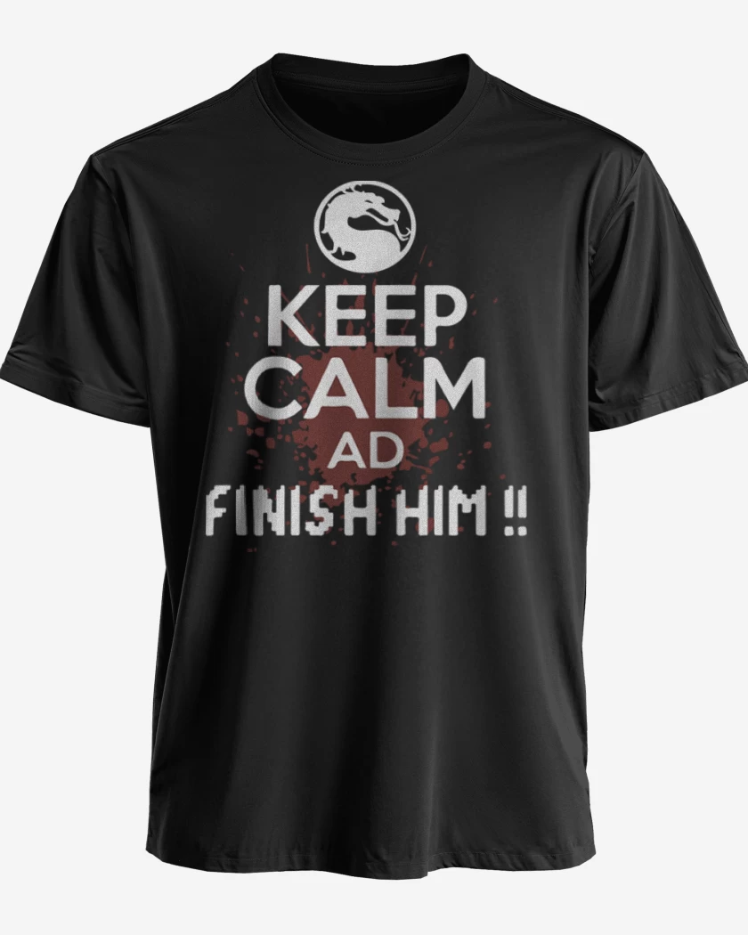 Polera premium Negro de Finish him
