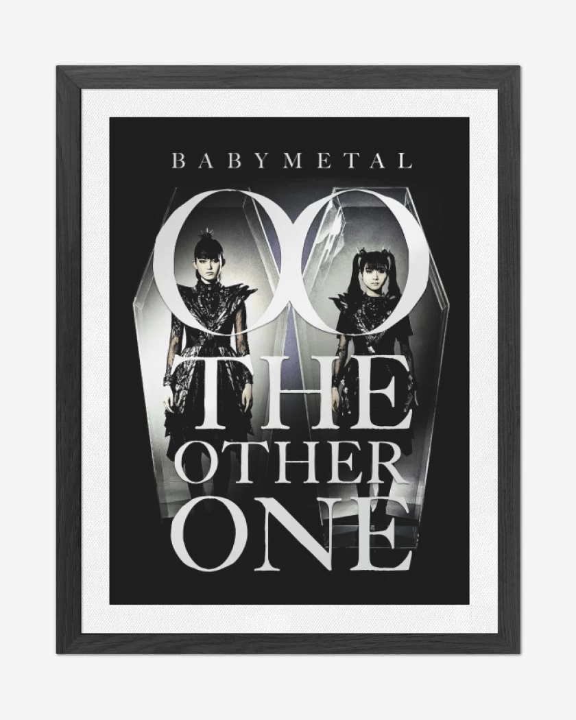 Cuadro decorativo Negro de Babymetal The Other One