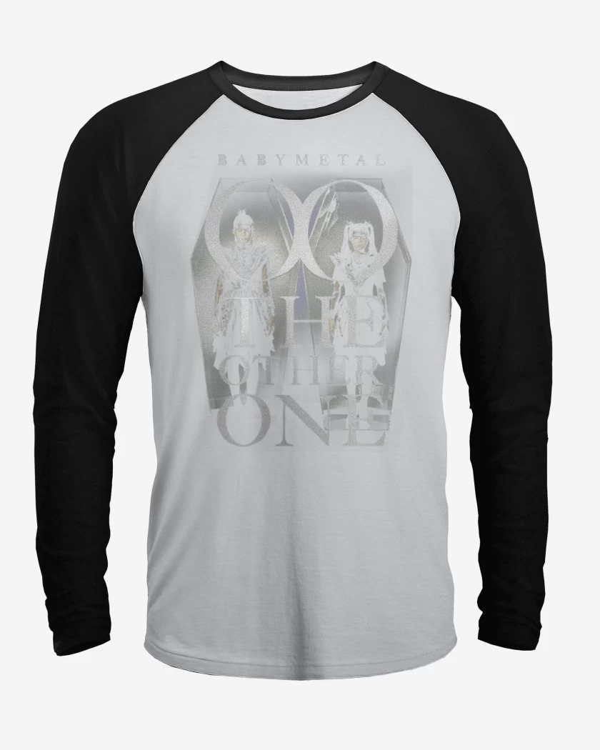 Polera Raglan Blanco / Negro de Babymetal The Other One