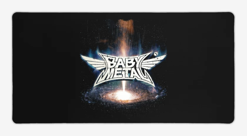 Mouse pad Gamer Negro de Babymetal Metal Galaxy