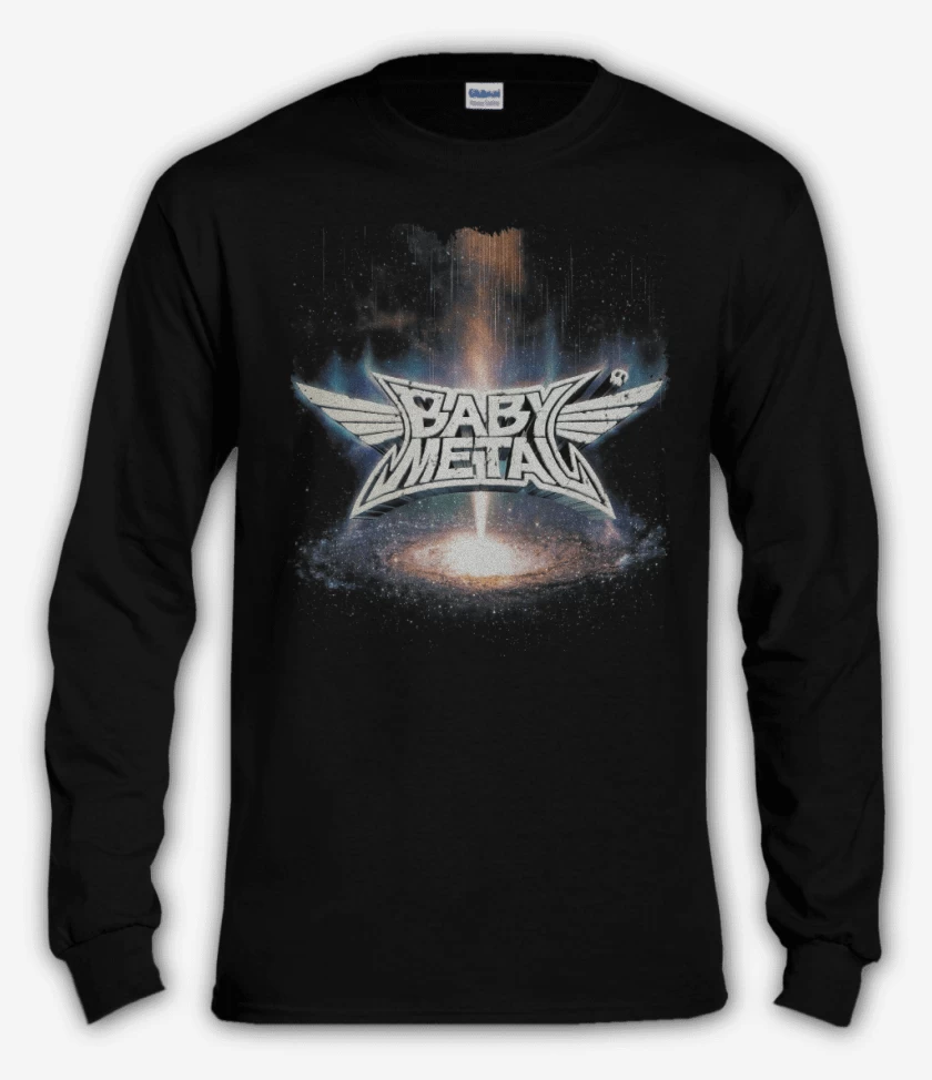 Polera manga larga Negro de Babymetal Metal Galaxy