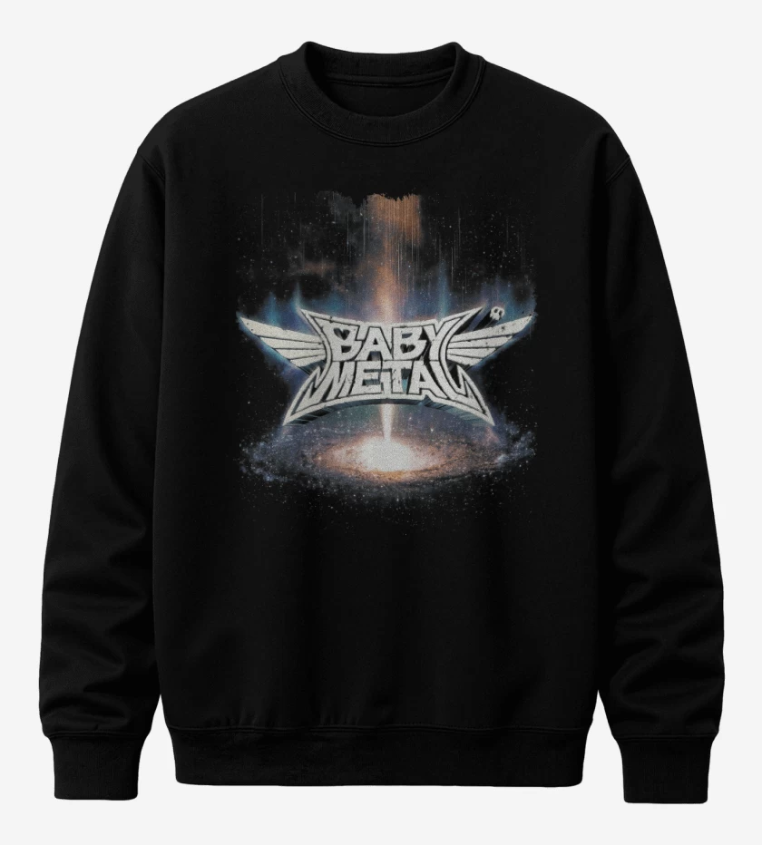 Poleron polo Negro de Babymetal Metal Galaxy