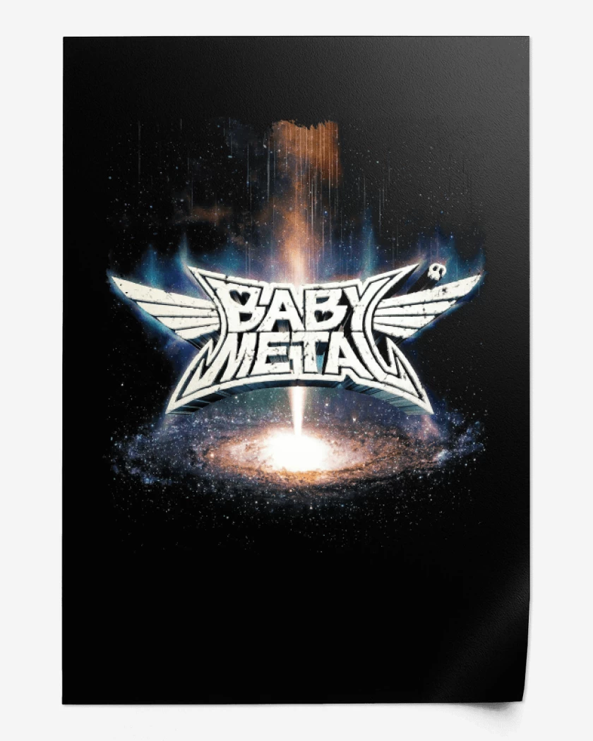 Print Negro de Babymetal Metal Galaxy