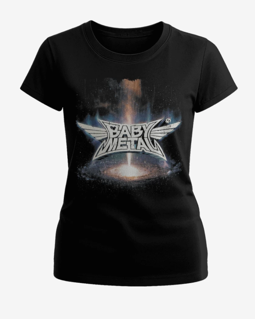 Polera de Mujer Negro de Babymetal Metal Galaxy