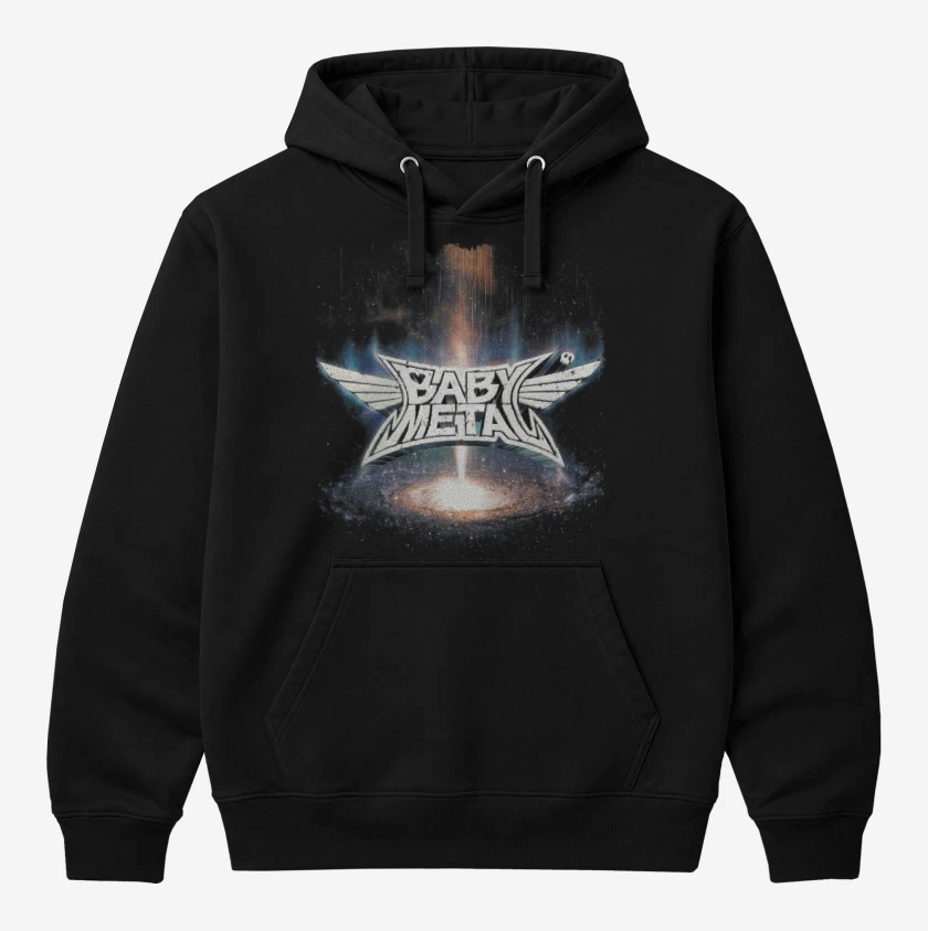 Polerón Canguro Negro de Babymetal Metal Galaxy