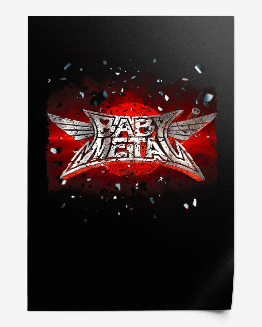 Print Negro de Babymetal 1