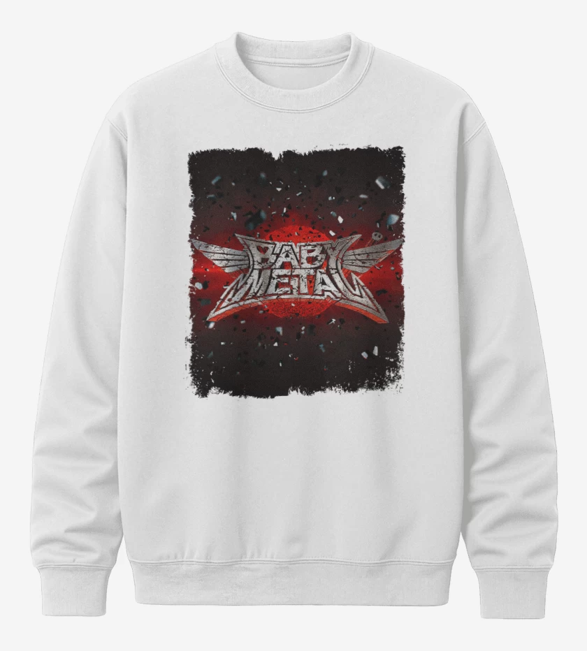Poleron polo Blanco de Babymetal 1 Blanco