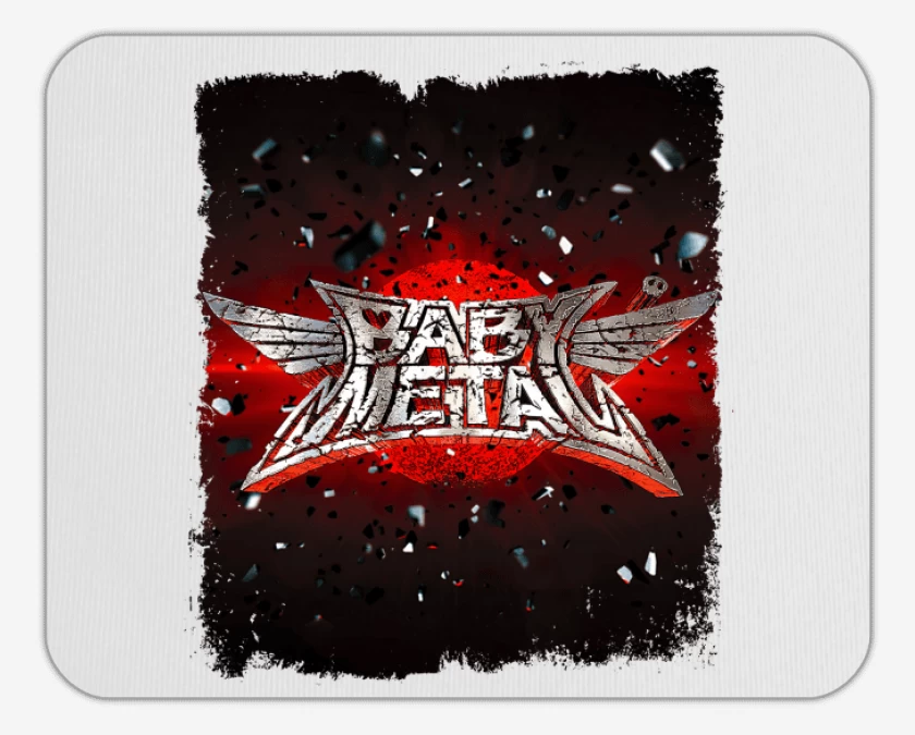 Mousepad Babymetal 1 Blanco