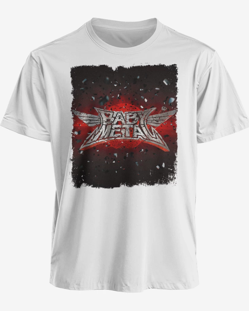 Polera premium Blanco de Babymetal 1 Blanco
