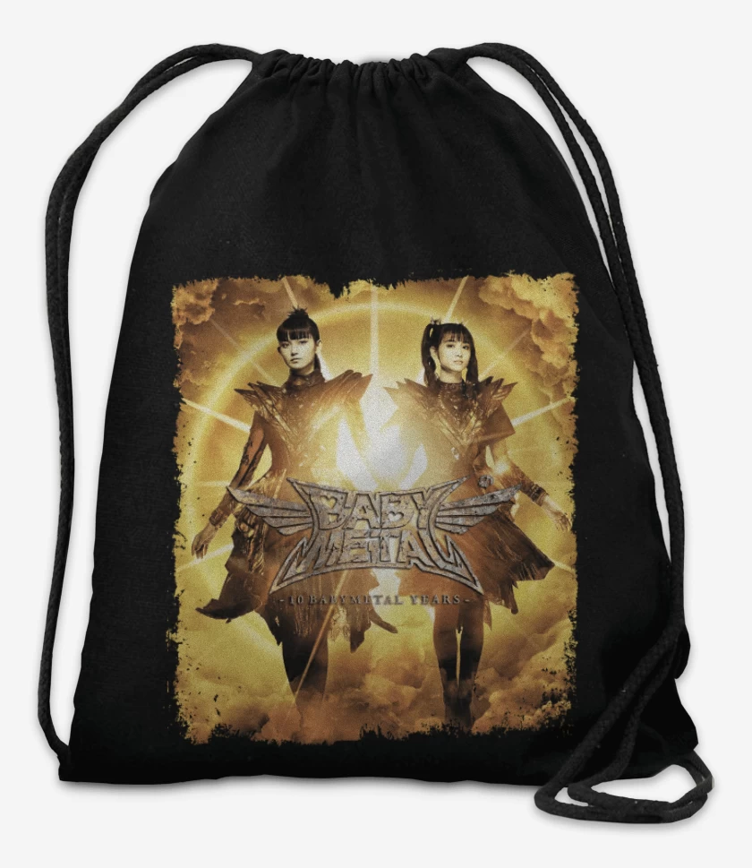 Mochila Negro de Babymetal Aniversario 10