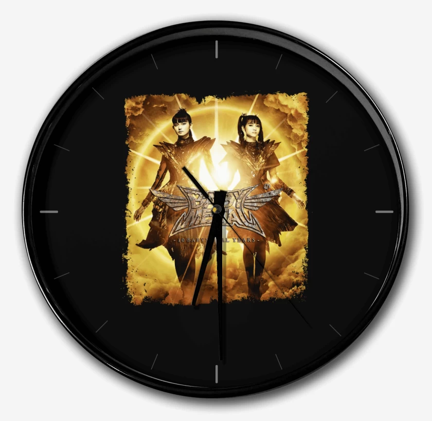 Reloj Negro de Babymetal Aniversario 10