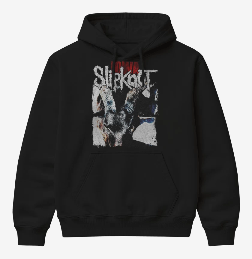 Poleron Canguro básico Slipknot IOWA N