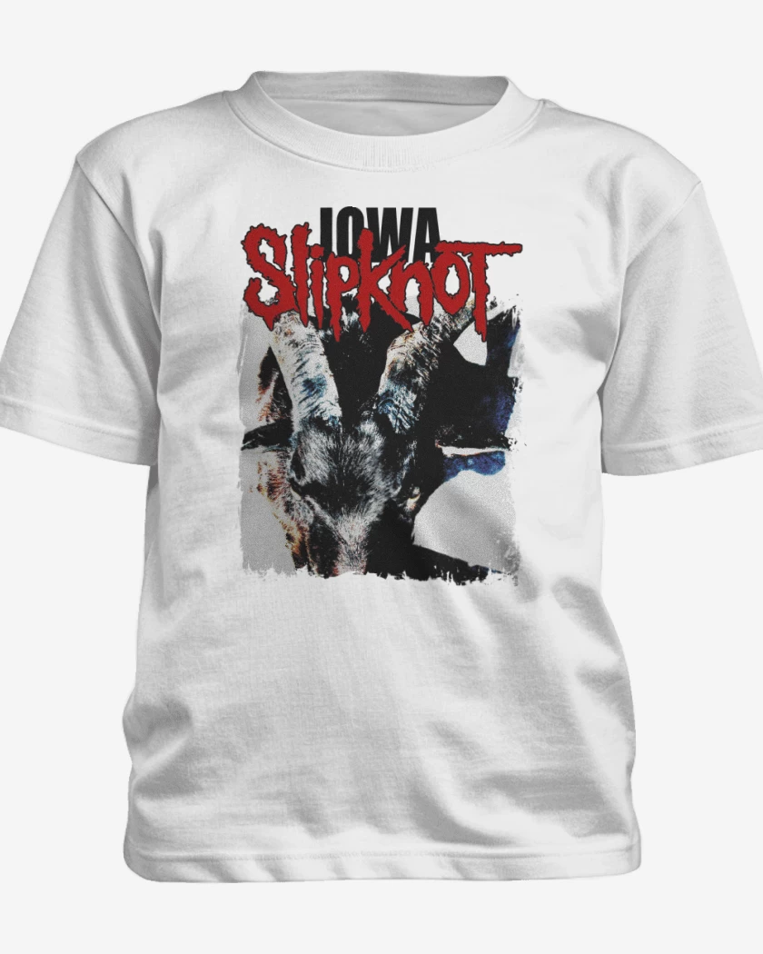 Polera de niño Blanco de Slipknot IOWA B