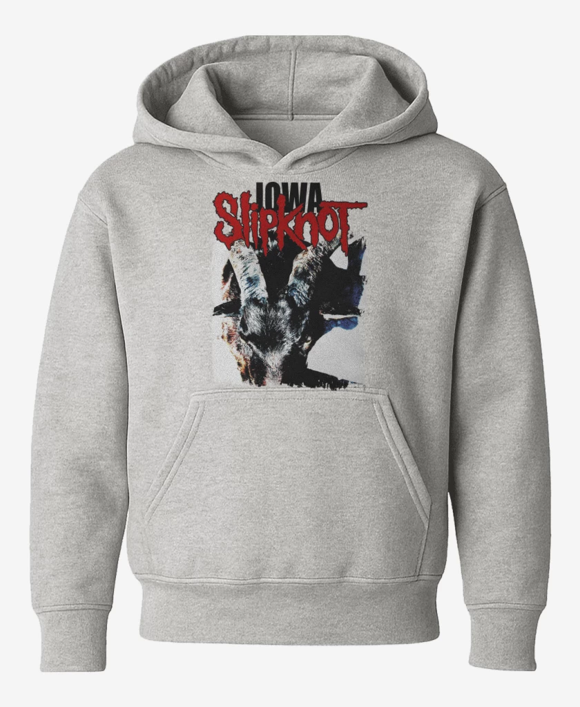 Poleron de niño Gris Melange de Slipknot IOWA B