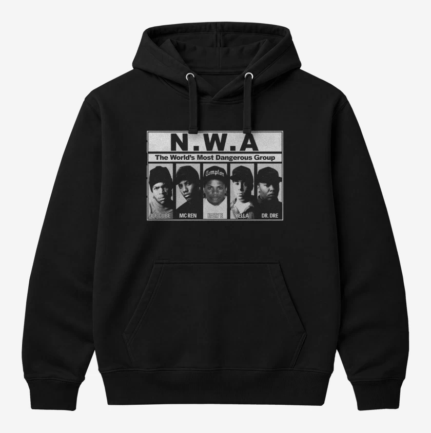 Polerón Canguro Negro de NWA 